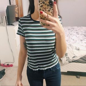 striped top